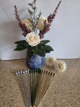 Load image into Gallery viewer, Arrangement using plastic rose stems
