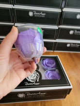 Load image into Gallery viewer, Rose Amor Large Preserved Rose Six Packs in Dark Periwinkle
