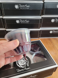 Large Preserved Rose Six Packs in Bordeaux
